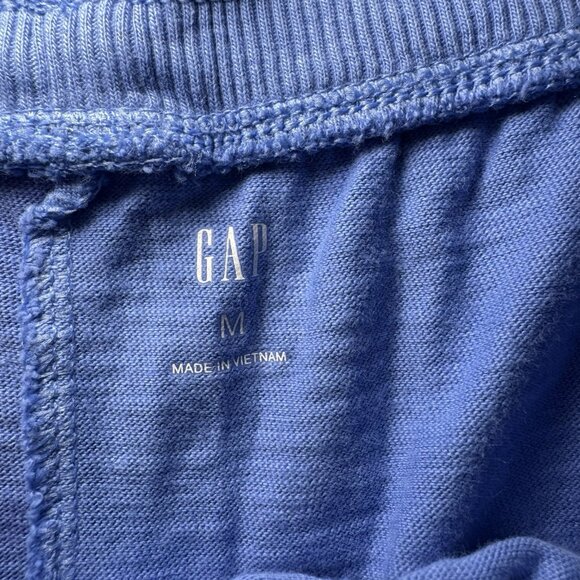 Gap Shorts Women Size Medium Blue Elastic Waist Activewear Pull On - Picture 3 of 5